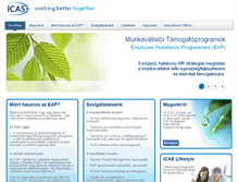 Tablet Screenshot of icashungary.com